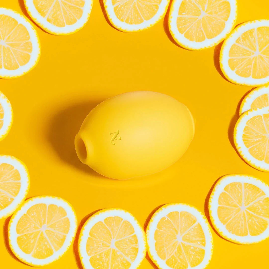 Vibrateur clitoridien citron — avant